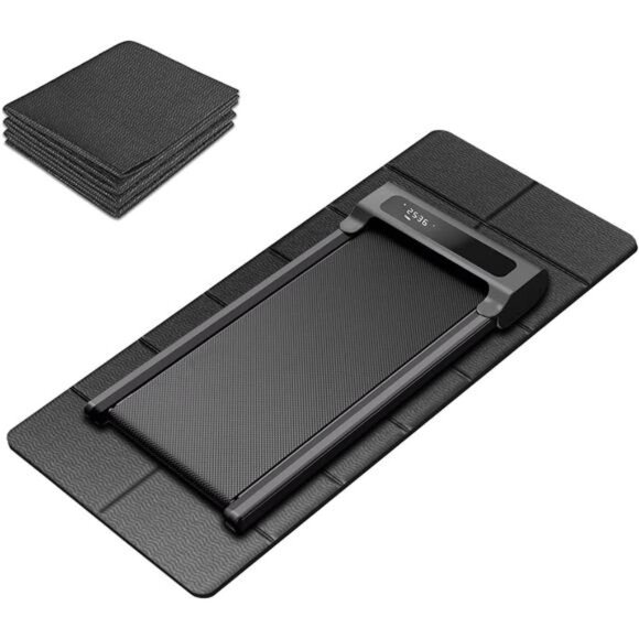 Foldable Walking Pad Treadmill Mat, Floor Protection Pad, Exercise Mats for - Picture 1 of 7